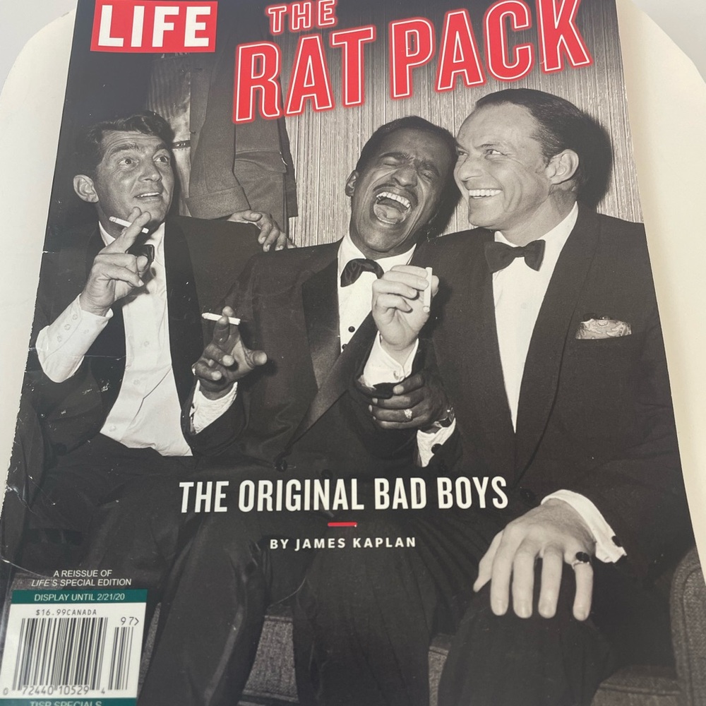 Life Magazine featuring The Rat Pack Feb 2020